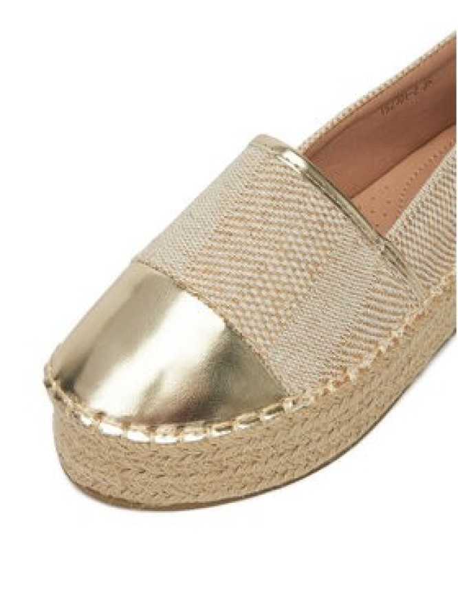 DeeZee Espadryle JSZ701-2 Złoty