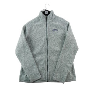 Second life - Kurtka polarowa damska slim fit szara - Jak nowy