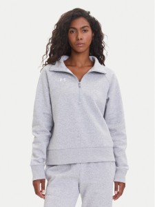 Under Armour Bluza Ua Rival 1379492 Szary Loose Fit