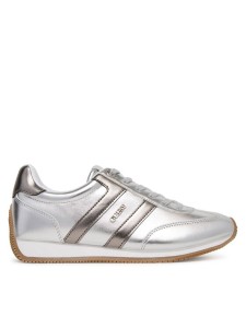 Guess Sneakersy FLTSAP LEM12 Srebrny