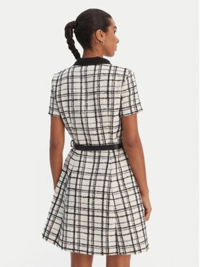 Morgan Sukienka dzianinowa 261-RNOLIA Écru Slim Fit