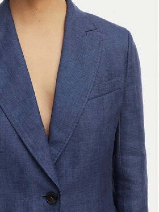 Weekend Max Mara Marynarka Nalut 2615041072 Granatowy Regular Fit