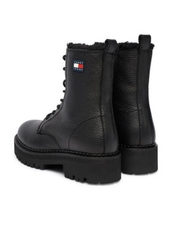 Tommy Jeans Trapery Tjw Urban Laceup Boot Wl EN0EN02906 Czarny