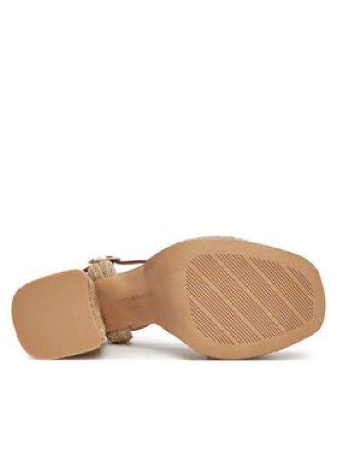 Tommy Hilfiger Espadryle Rope Heel Platform Sandal FW0FW08425 Beżowy