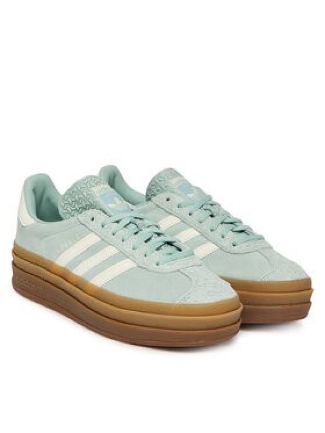 adidas Sneakersy Gazelle Bold JS3902 Zielony