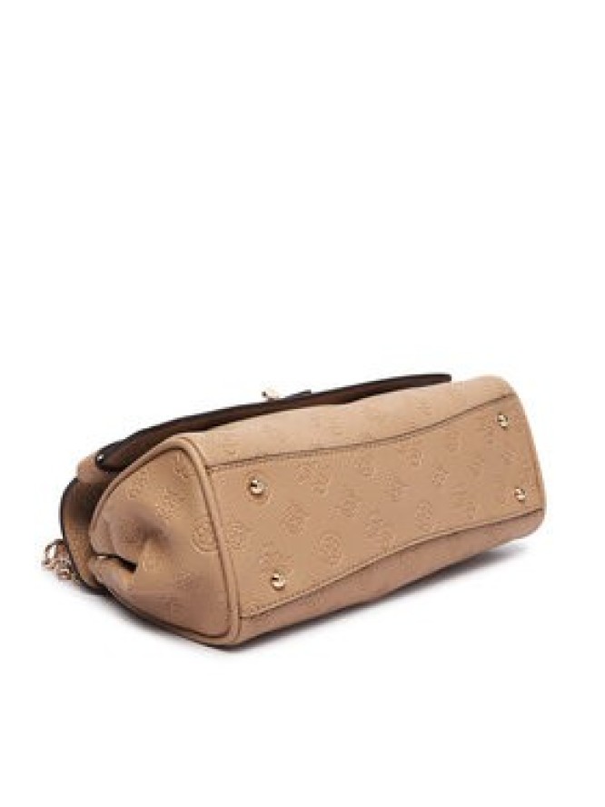 Guess Torebka Ella Logo HWPD97 46210 Beżowy jasny