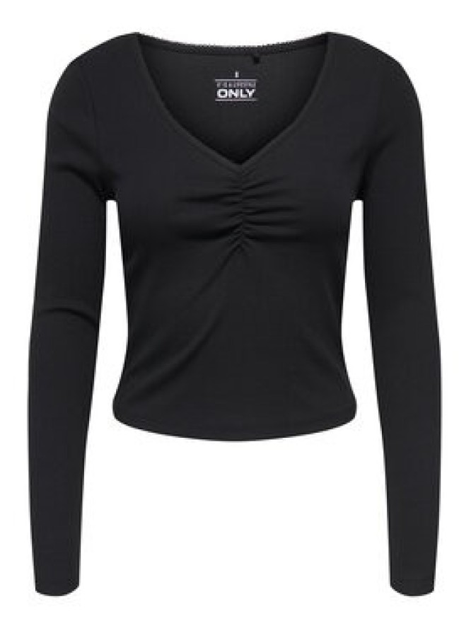 ONLY Bluzka Betty 15365756 Czarny Standard Fit