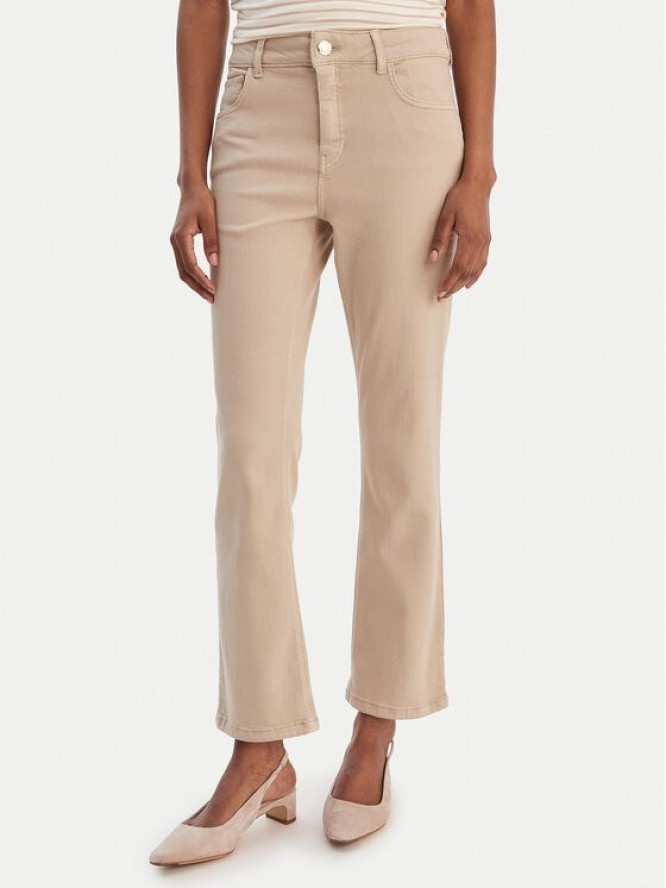 Marella Spodnie materiałowe Sfinge 2615131261 Beżowy Slim Fit
