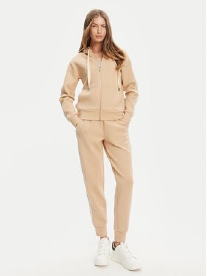 Guess Bluza W5YQ05 KBYE2 Beżowy Regular Fit
