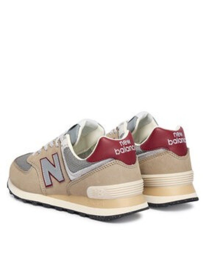 New Balance Sneakersy U574SKB W Brązowy