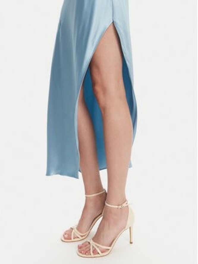 PINKO Sukienka koktajlowa 104986 A2GZ Błękitny Regular Fit