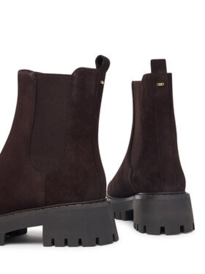 MICHAEL Michael Kors Sztyblety Asher 40F5ASFE5S Brązowy ciemny