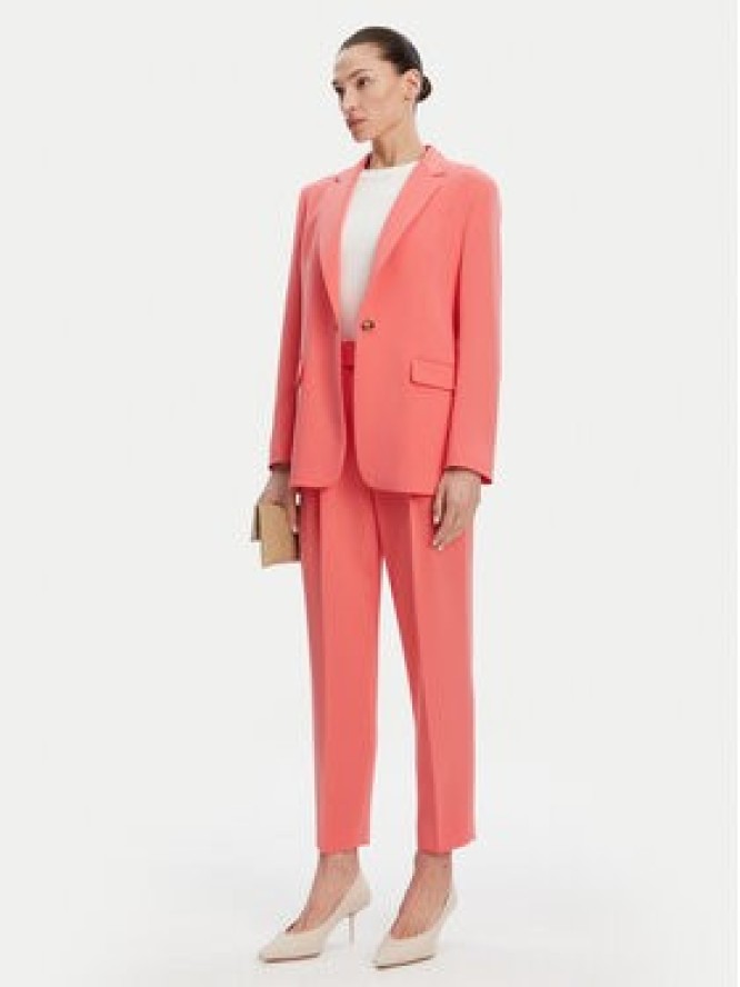 BOSS Spodnie materiałowe Tapiah 50490037 Różowy Regular Fit