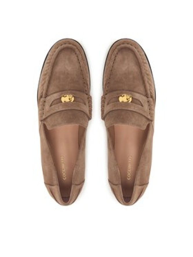 Coccinelle Mokasyny E4 TUQ 16 01 01 Brązowy