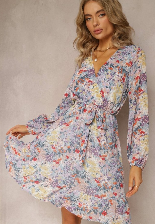 Jasnofioletowa Sukienka Neraphine