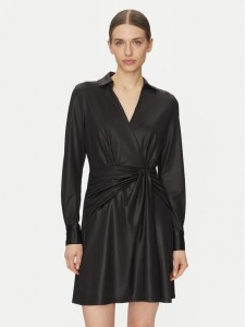 DKNY Sukienka koktajlowa DD4JL26A Czarny Slim Fit