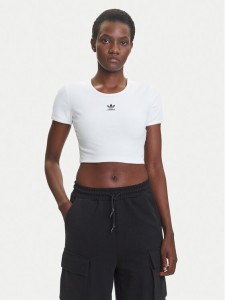 adidas T-Shirt Essentials JC9026 Biały Slim Fit