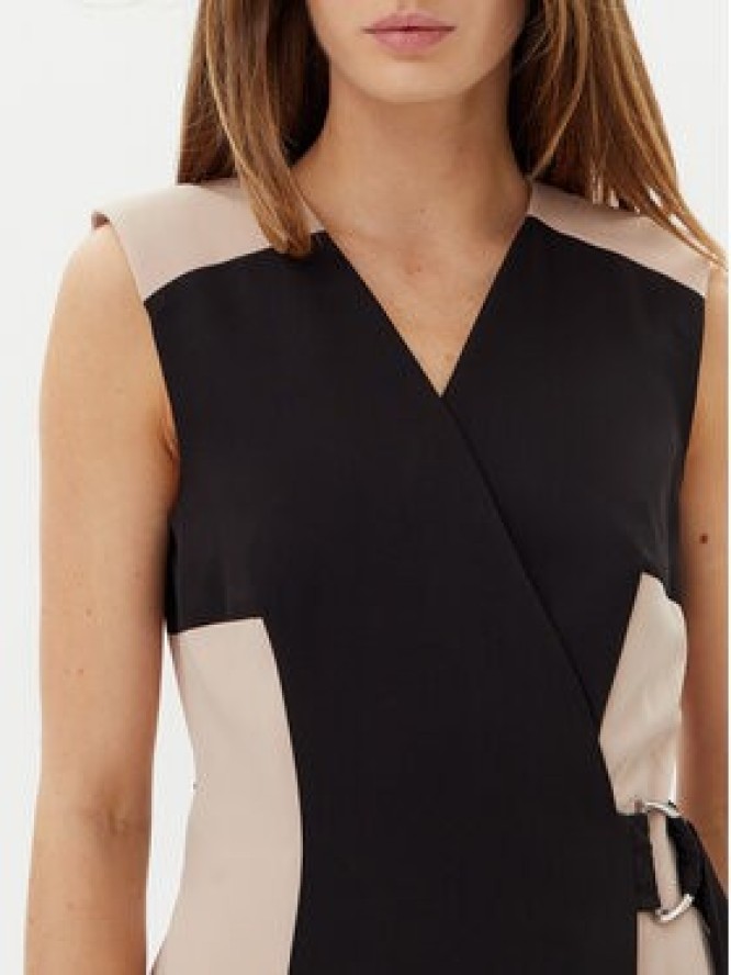 DKNY Sukienka koktajlowa DD5N1H61 Czarny Slim Fit