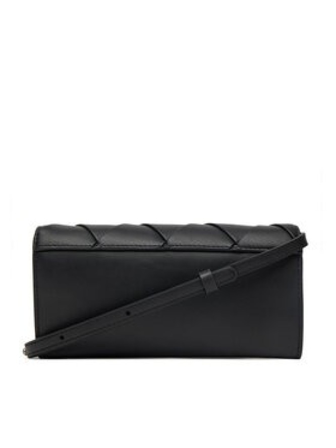 Calvin Klein Torebka Ck Woven Convertible Wallet Bag K60K612970 Czarny