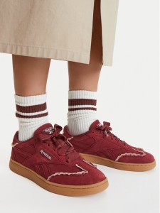 Reebok Sneakersy C-FORTE LOUNGER AR30752WRRT Bordowy