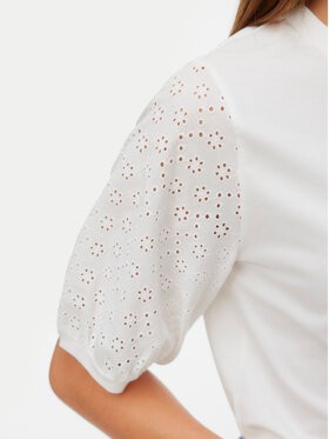 Vero Moda Bluzka Janni 10340706 Biały Regular Fit