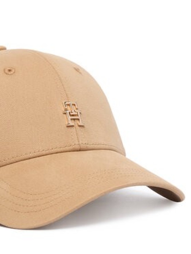 Tommy Hilfiger Czapka z daszkiem Elevated Chic AW0AW17631 Beżowy