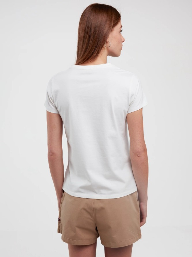 Koszulka damska z logo BIG STAR z kolekcji Authentic biała Della 100