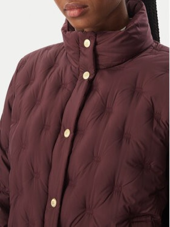 Tommy Hilfiger Kurtka puchowa WW0WW49855 Bordowy Regular Fit