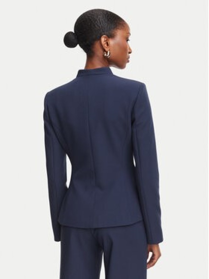 Rinascimento Marynarka CFC0130160003 Granatowy Slim Fit