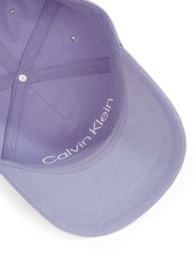 Calvin Klein Czapka z daszkiem Ck Must Tpu Logo Cap K60K610525 Fioletowy