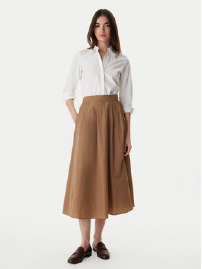 Marella Spódnica trapezowa Diva 2615101031 Brązowy Regular Fit