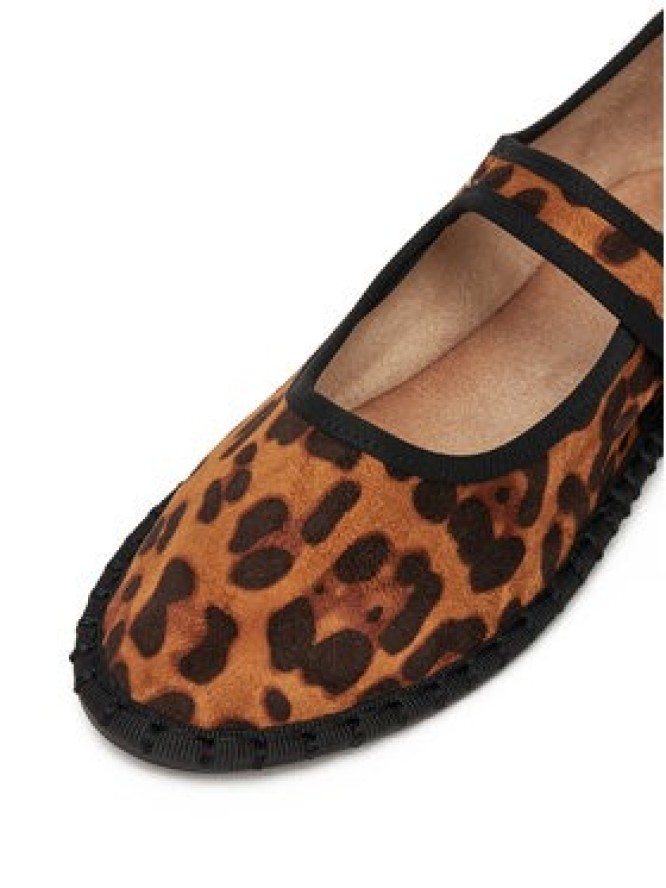 JENNY Baleriny HY60163-11 Brązowy