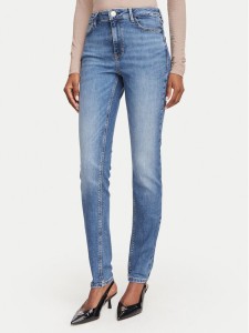 Guess Jeansy W6YA46 D1538 Niebieski Skinny Fit