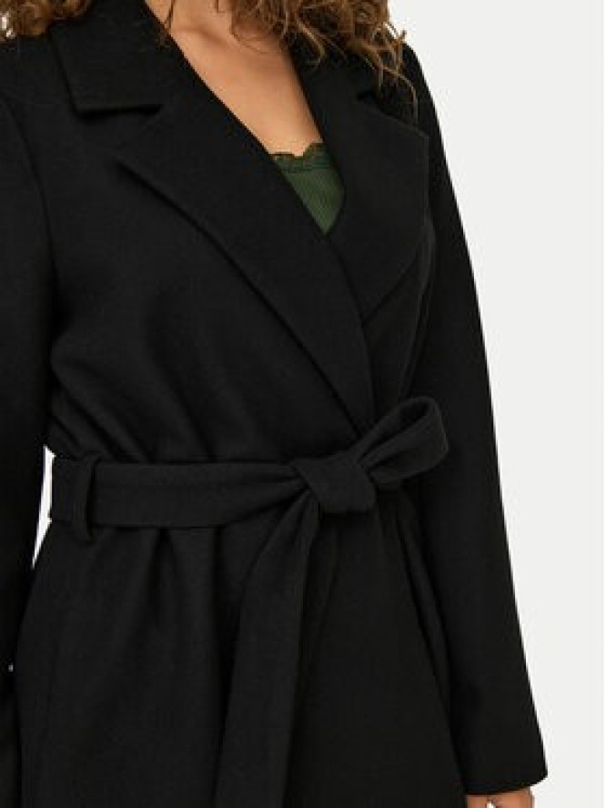 ONLY Płaszcz przejściowy Alvilda 15314362 Czarny Regular Fit