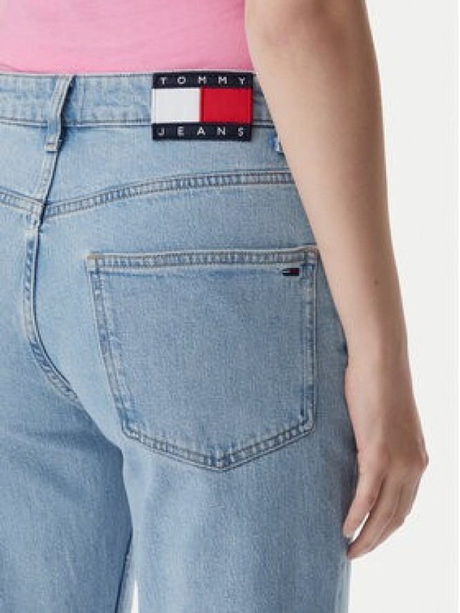 Tommy Jeans Jeansy Mia DW0DW23112 Niebieski jasny Straight Fit