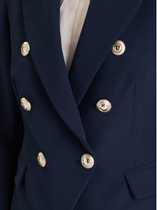 Rinascimento Marynarka CFC0126227003 Granatowy Slim Fit