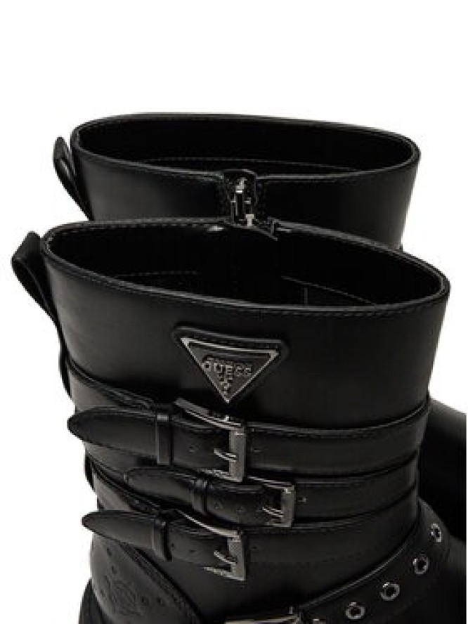 Guess Botki FLTSVO FAL10 Czarny