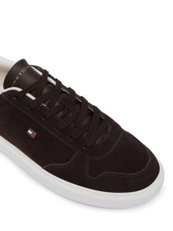 Tommy Hilfiger Sneakersy Icon Court Light Leather FW0FW09593 Beżowy
