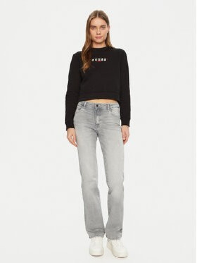 Guess Jeans Bluza W5RQ28 K68I4 Czarny Regular Fit