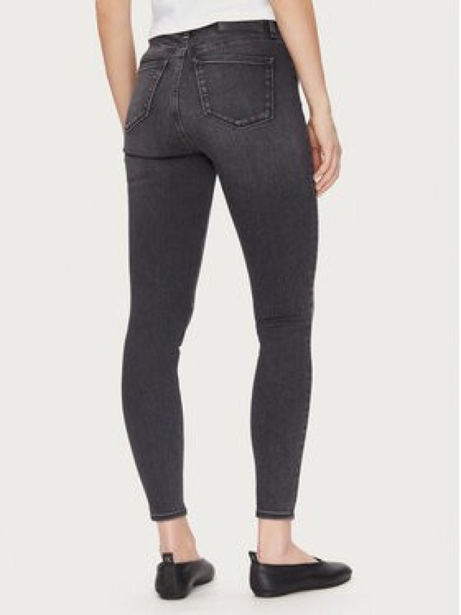 Calvin Klein Jeans Jeansy J20J225509 Czarny Super Skinny Fit