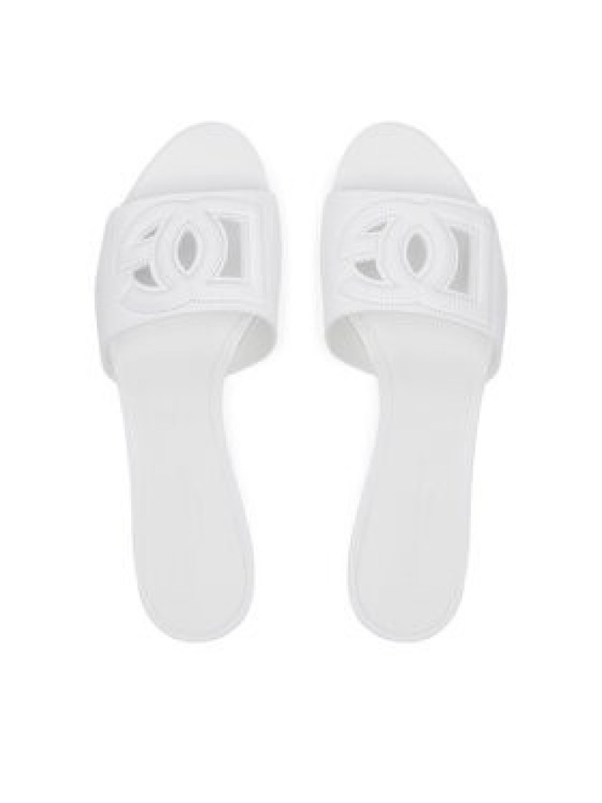 Dolce&Gabbana Klapki CR1755 AY329 Biały