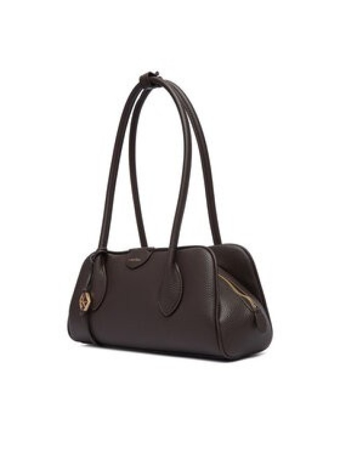 Calvin Klein Torebka Emblem Trio Pebble LV04F3743G Brązowy