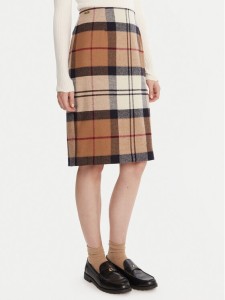 Barbour Spódnica mini Rosa LSK0064BR37 Beżowy Regular Fit