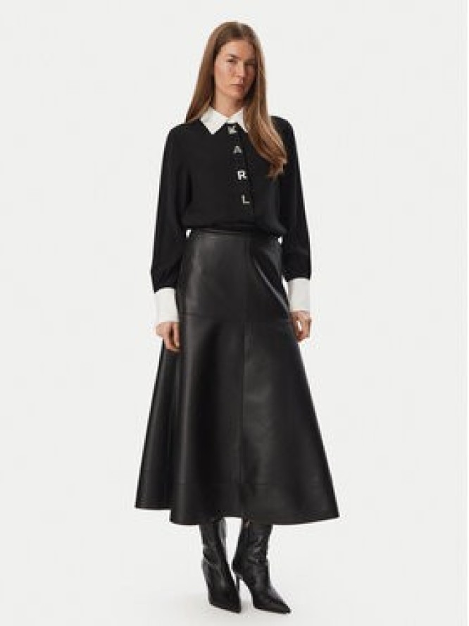 KARL LAGERFELD Koszula B4W11010 Czarny Regular Fit