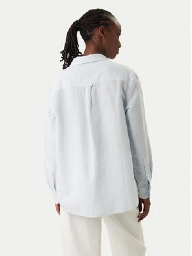 Tommy Jeans Koszula DW0DW22209 Błękitny Relaxed Fit