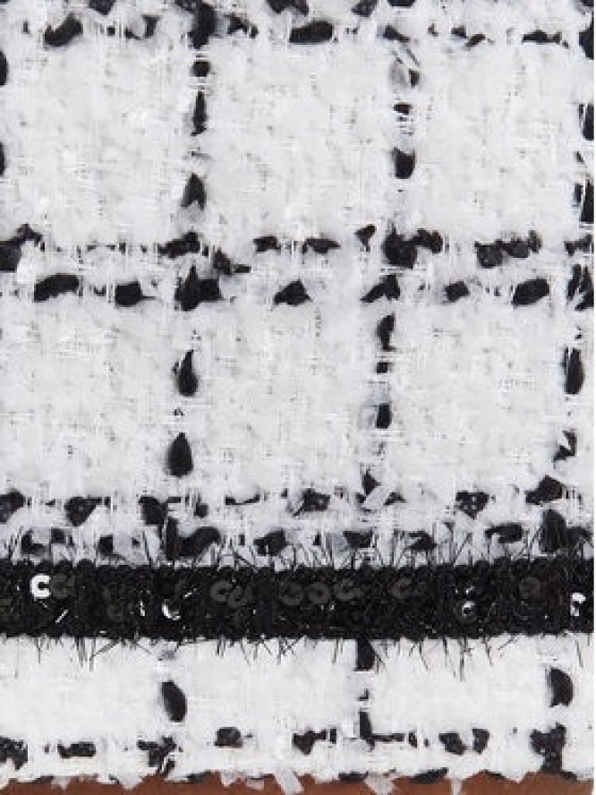 KARL LAGERFELD Spódnica mini A3W12019 Écru Regular Fit