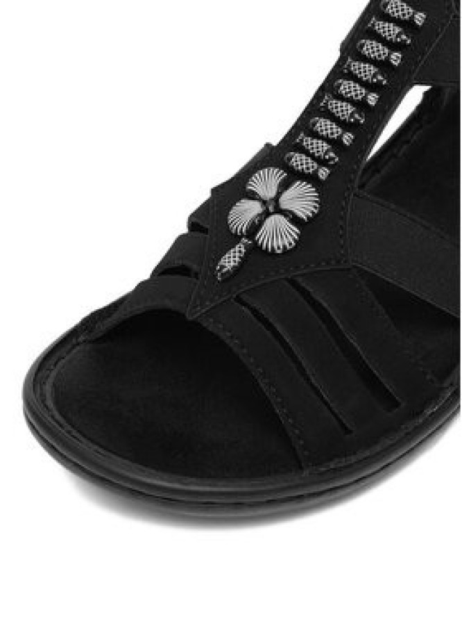 Rieker Sandały CEO-60806-00 Czarny