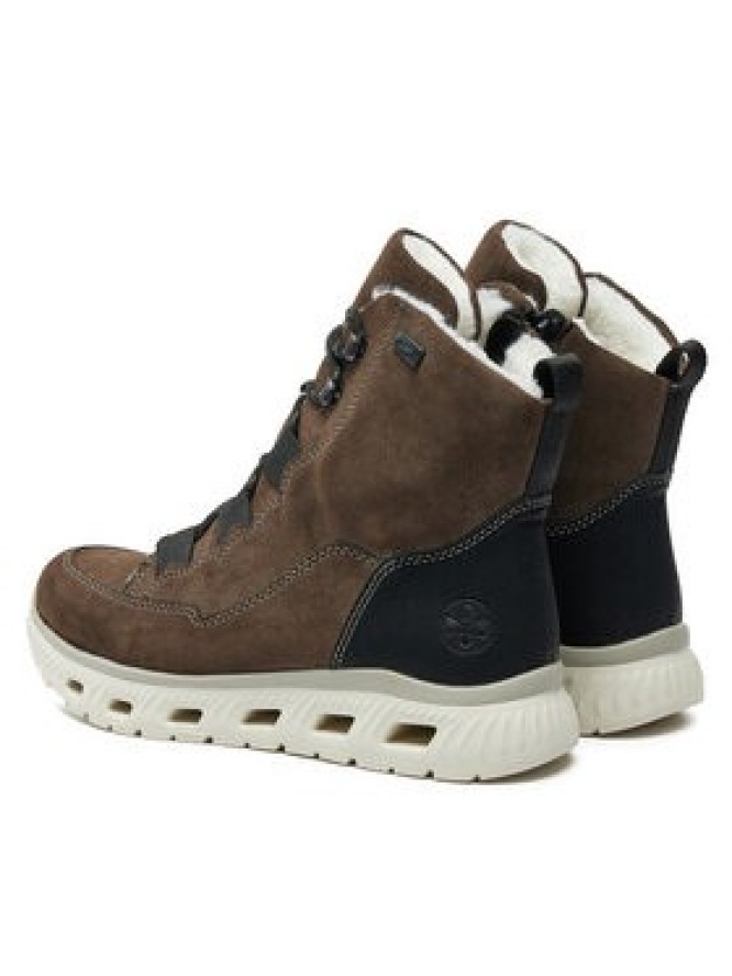 Rieker Trzewiki M6012-25 Brązowy