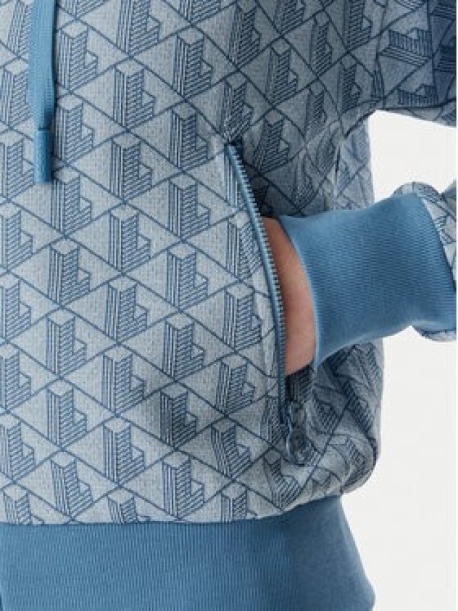 Lacoste Bluza SF7606 Niebieski Regular Fit