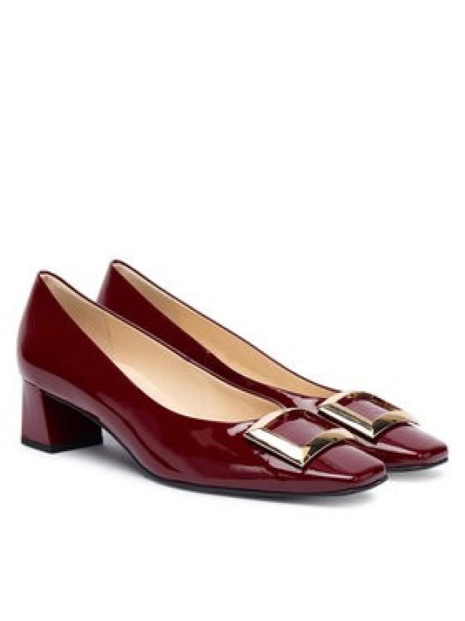 HÖGL Czółenka 0-104024-44000 Bordowy